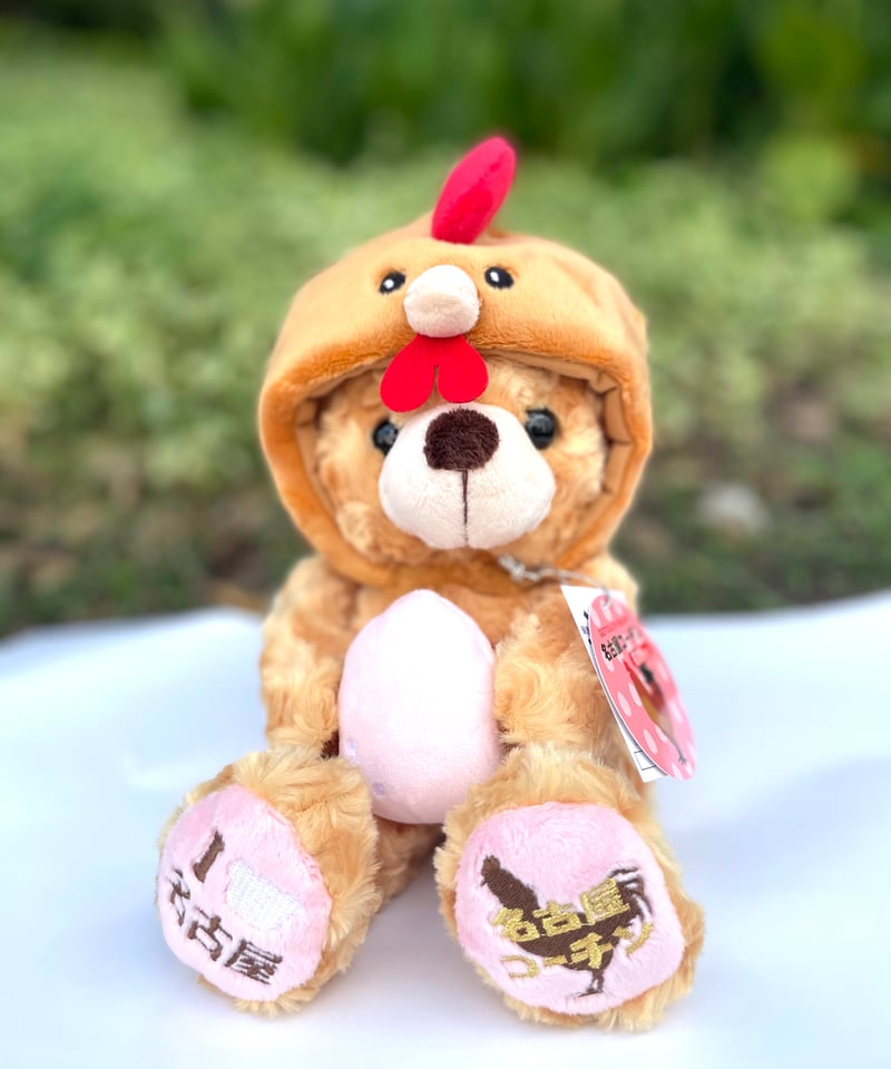 ご当地ベア」名古屋コーチンぬいぐるみ | 大須おみやげカンパニー
