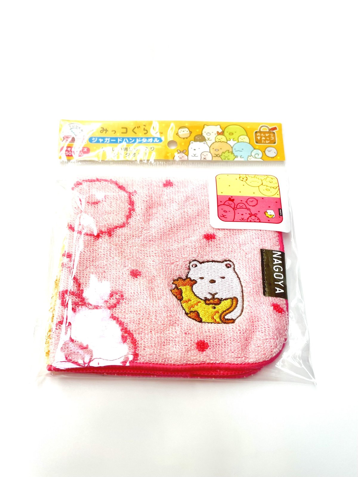 【新品・レア】 すみっコぐらし ぬいぐるみ＆ハンドタオル KIDS]すみっコぐらしダイカットハンドタオル(ハンカチ・バンダナ