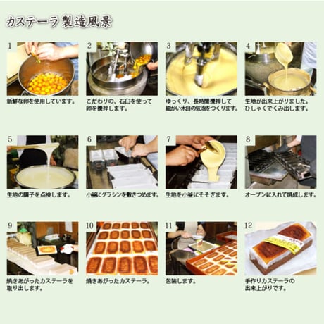 カステーラ   江戸時代から続く伝統の味  1本（紙包み）