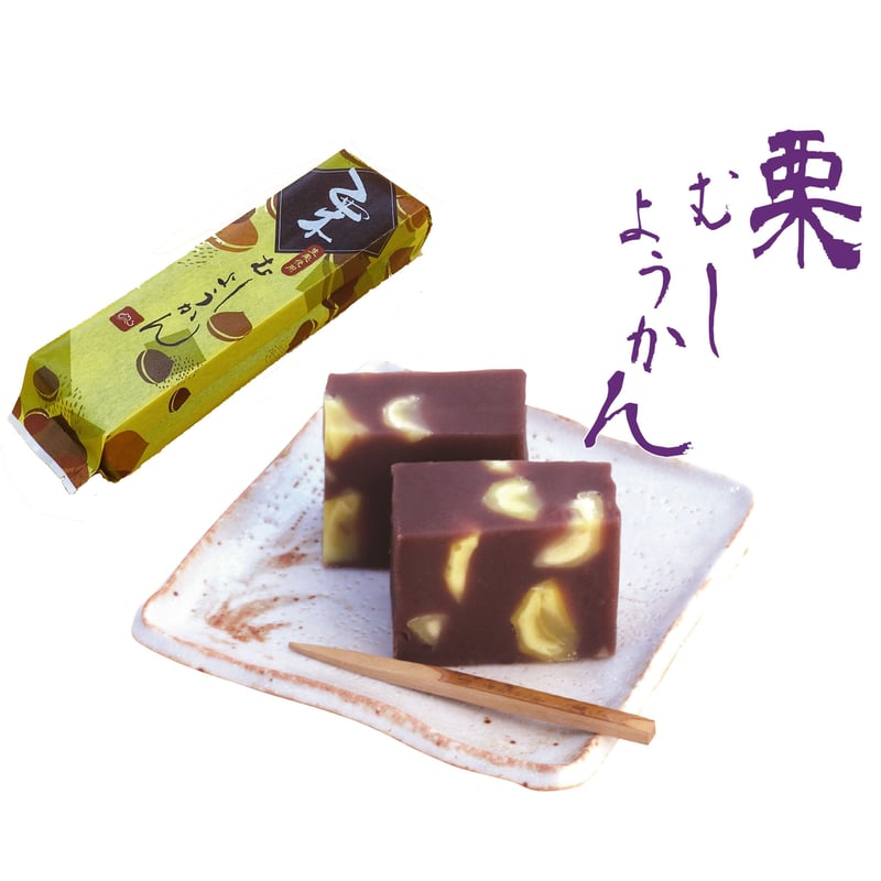 栗蒸ようかん秋セット | 岩村カステラ 松浦軒本店ねっと（公式）