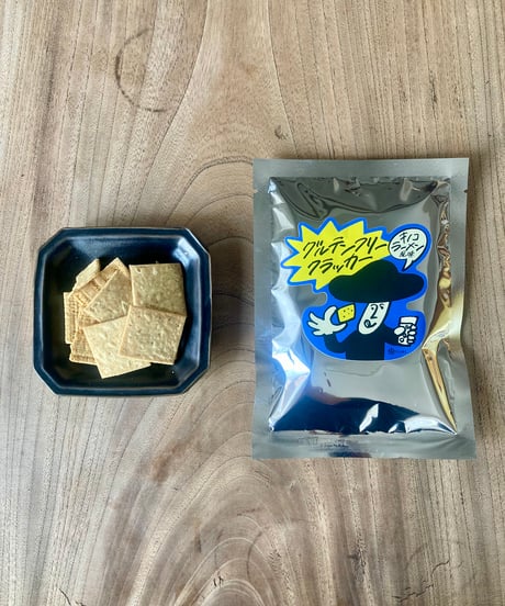グルテンフリークラッカー　キノコラーメン味