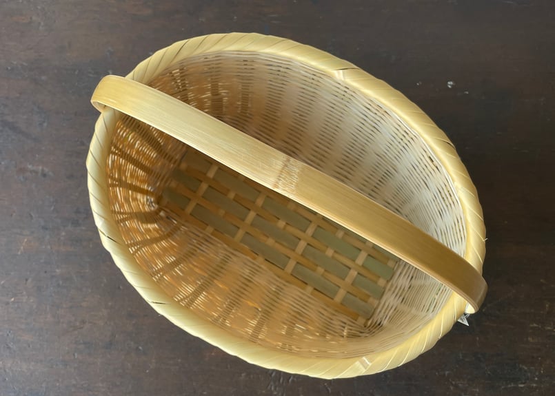横手 手さげかご ＿勢司恵美 | くらしの道具店rsつじどうや onlineshop