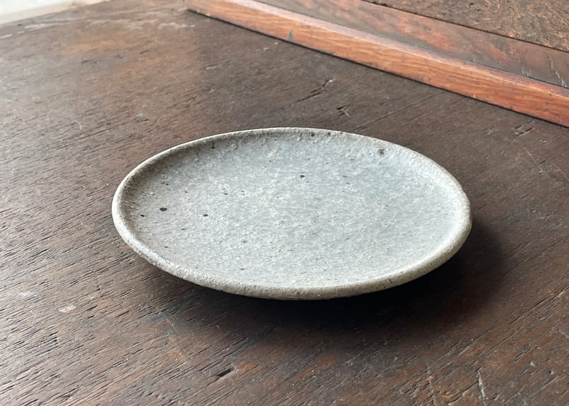 粉引 5寸皿＿田鶴濱守人 | くらしの道具店rsつじどうや onlineshop