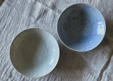 湖水釉 ガーデン 6寸鉢＿稲村真耶