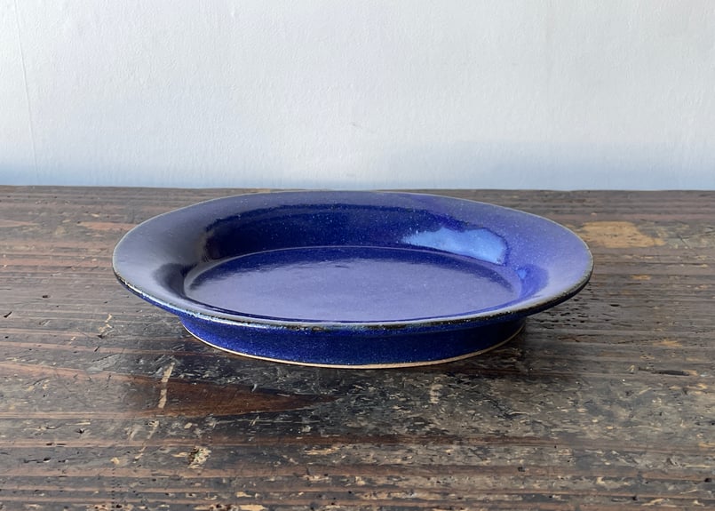 瑠璃釉 楕円深皿＿寺村光輔 | くらしの道具店rsつじどうや onlineshop
