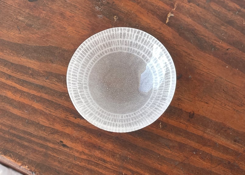 豆鉢 ホワイト マット＿オオタ硝子研究室（太田良子） | くらし