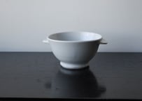 白磁　4.5寸耳付鉢＿五十嵐元次