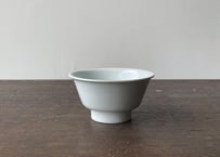 白磁 端反碗【乳濁釉】＿小泉敦信