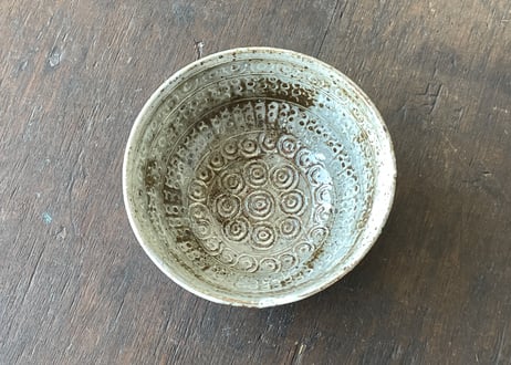 三島手 飯碗＿柳川謙治