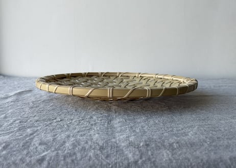 麻の葉盛皿 9寸＿松田浩樹