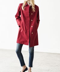 #007 Life is Basic Stand fall collar coat [ For Ladies ]　LB15010501