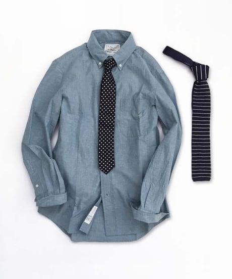 #011 Life is Basic Dungaree Button down [ For Men ]　LB15010154