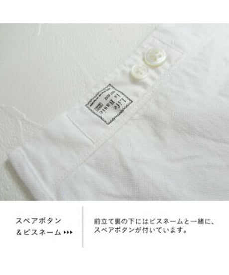 #008 Life is Basic Classical Button down [ For Men ]　LB15010151_2_3