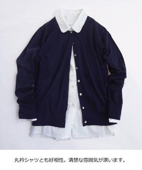 #005 Life is Basic The crew neck cardigan [ For Ladies ]　LB14030301