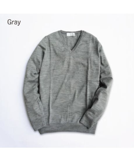 #015 Life is Basic The Vneck Sweater [ For Men ]　LB15030352