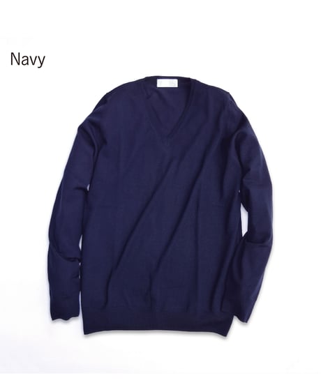 #015 Life is Basic The Vneck Sweater [ For Men ]　LB15030352