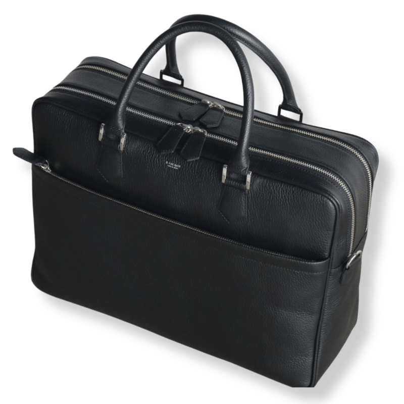 BRIEFCASE LARGE SIZE (BLACK) | ILGALANTE