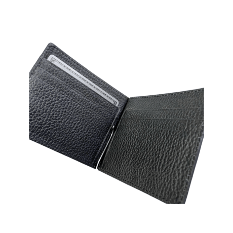 Premium leather money clip