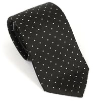 PREMIUM SILK TIE (ドットダークグリーン)