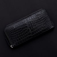 Crocodile Round Zip Wallet