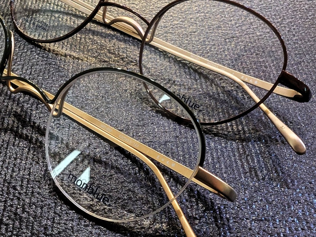 No.1677-メガネ　monblue【フレームのみ価格】 No.1677-メガネ monblue【フレームのみ価格】の通販 by スッキリ