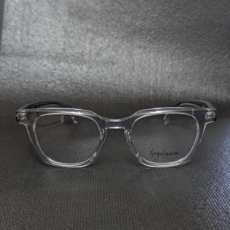 メガネモト Yohji Yamamoto (ヨウジヤマモト) ボストン カラーレンズ