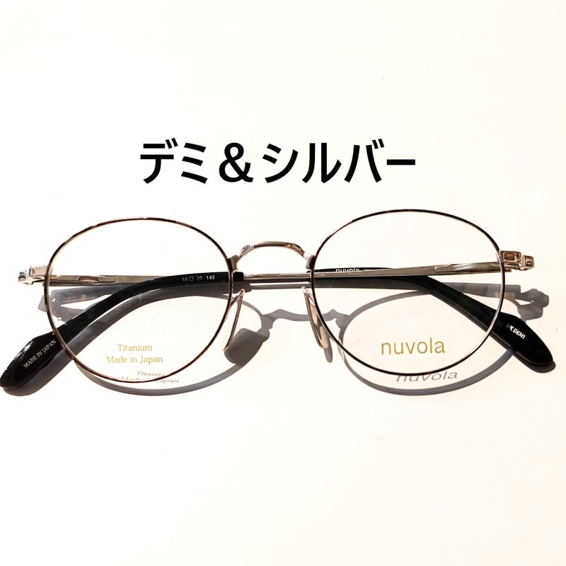 日本製】大人に似合うシックな高級メガネ「nuvola」品質至上主義の