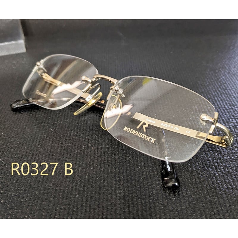 ローデンストック Rodenstock 高級チタンフレーム R4024 日本製 ローデンストック Rodenstock ツーポイント R4024 A : タカモリヤフー