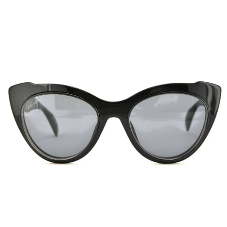 Yohji Yamamoto（ヨウジヤマモト） 20-9006 | 空間をデザインする、二重構造のキャットアイグラス