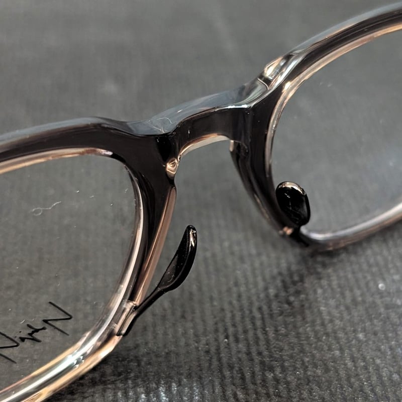 Yohji Yamamoto(ヨウジヤマモト) 個性際立つ メガネ セルフレーム 度付