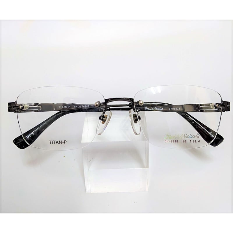 デービッドヒックス David Hicks(イギリス)ツーポイントメガネ 男性