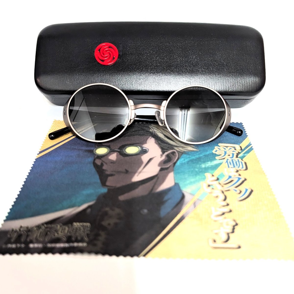 呪術廻戦/男女兼用サングラス/七海建人モデル/度付き交換可/個性的で
