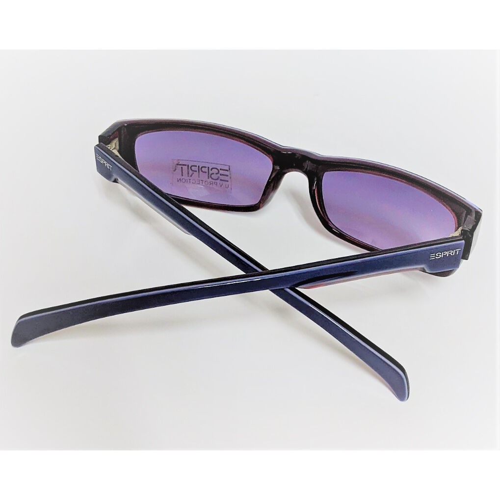 ESPRIT 個性的 高級サングラス バネ蝶番 ユニセックス スクエア カーキ