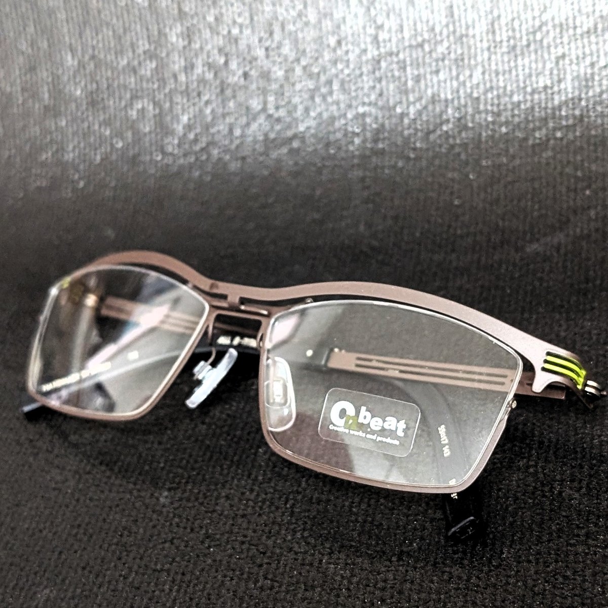 大人メガネ「オンビート」日本製/3D構造/ハンドメイド/軽量 柔軟 