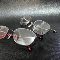 女性の味方!　アンダーリム/バレンティノクリスティー/クマ隠しにも/近用度付可/老眼鏡にも