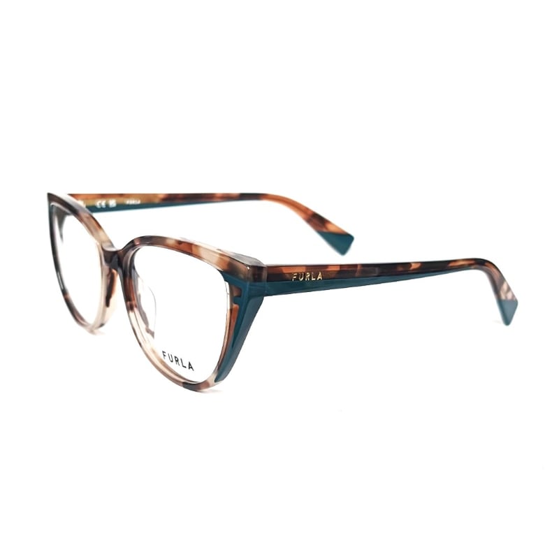 FURLA ブラウンキャットアイサングラス ケース付き FURLA フルラ  