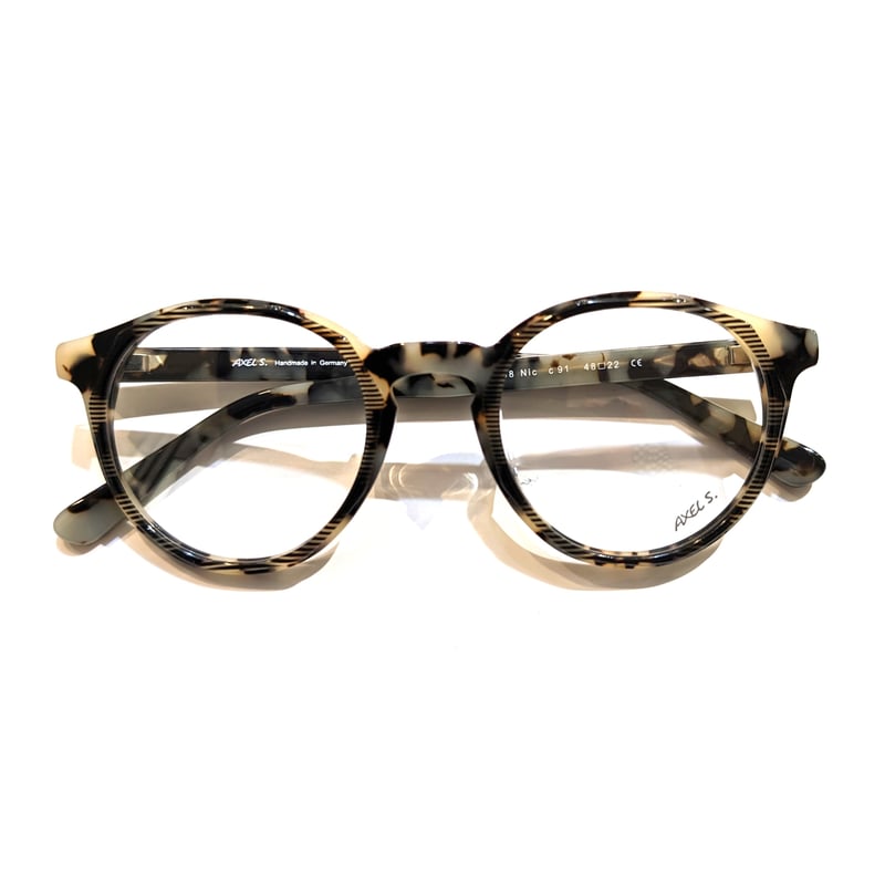 AXEL S.／ドイツ製／ハンドメイド／眼鏡フレーム／アジアンフィット