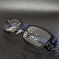 公私で活躍する大人メガネ「オンビート」日本製/３Ｄ構造/ハンドメイド/軽量 柔軟 チタンフレーム