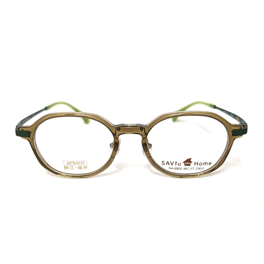 純日本製、高品質 SAVfu(サブフ)、小顔向き/お洒落メガネ/男女
