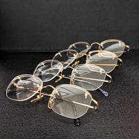 ネオクラシックなジェフリービーンニューヨークのアイウエア/GEOFFREY BEENE/実は日本製(鯖江)/高品質ヴィンテージ/上品で斬新な男女兼用メガネ/チタンフレーム