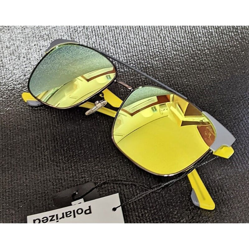超個性的 POLICE 偏光ミラーサングラス 派手でカッコいいイタリア