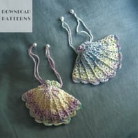 【編み図】SWIMMY Shell Pouch