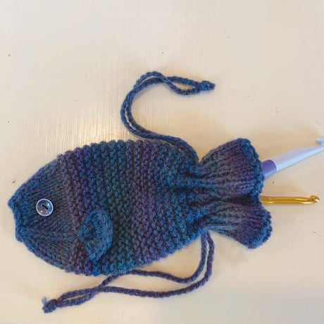 １玉で編める お魚きんちゃくキット