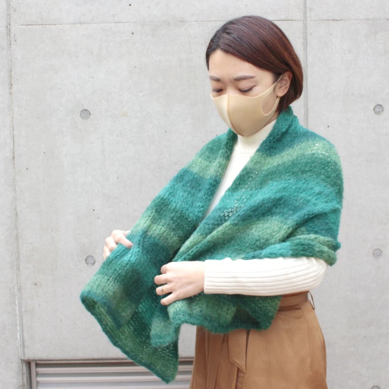 空気のように軽いボリュームストールキット | スキー毛糸 | M's STORES