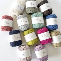 ちょっと太めのコットン