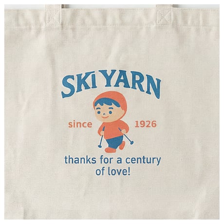 スキー坊や トートバッグ (100周年)