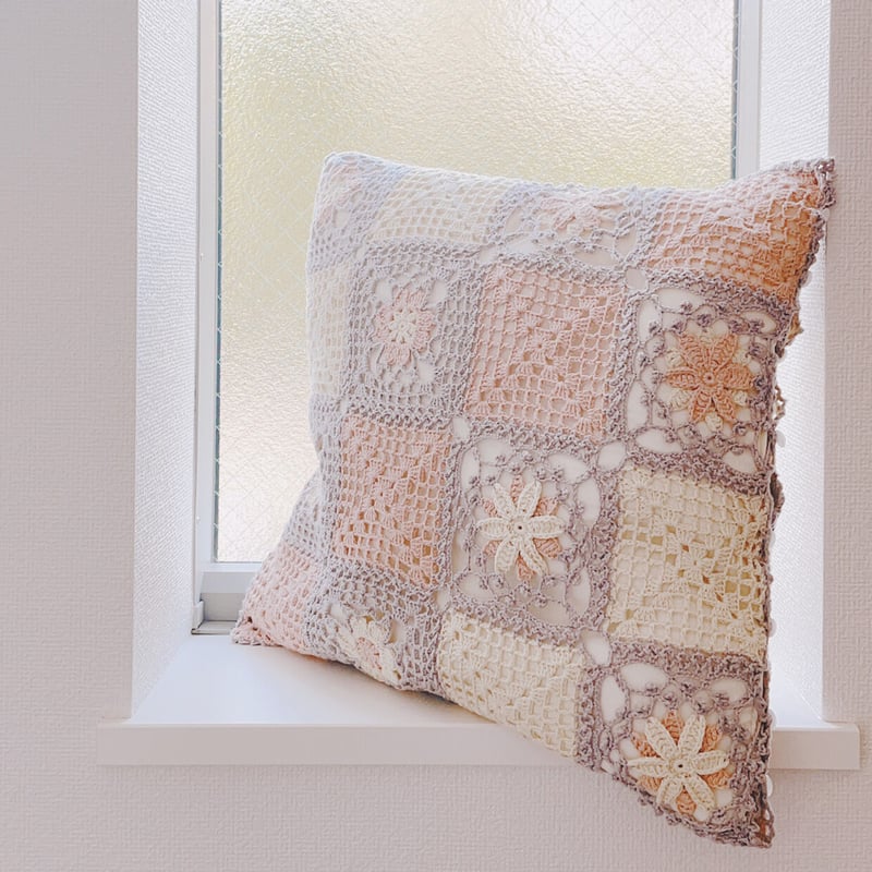 chimaki レースクッションカバー　2枚　カバーのみ chimaki レースクッションカバー 2枚 カバーのみ