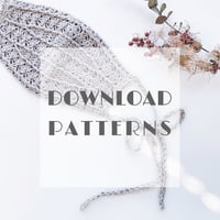 【編み図】FOOD TEXTILE 1玉かぎ針編みマスク