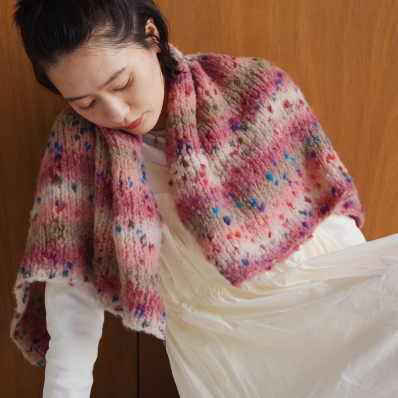 希少 美品 ワイズ 変形 デザイン ウール クルーネック ロープ 紐 ニット 2 Features | NEEDLES x UNION 