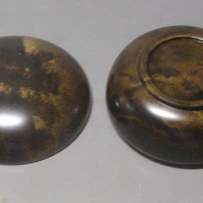 けんぽなし　上杢　ミニ食蘢　小物入れ　　ガラスコート仕上げです 楓斑杢 ミニ食籠 香盒 ガラスコート仕上げ | infomail's STORE